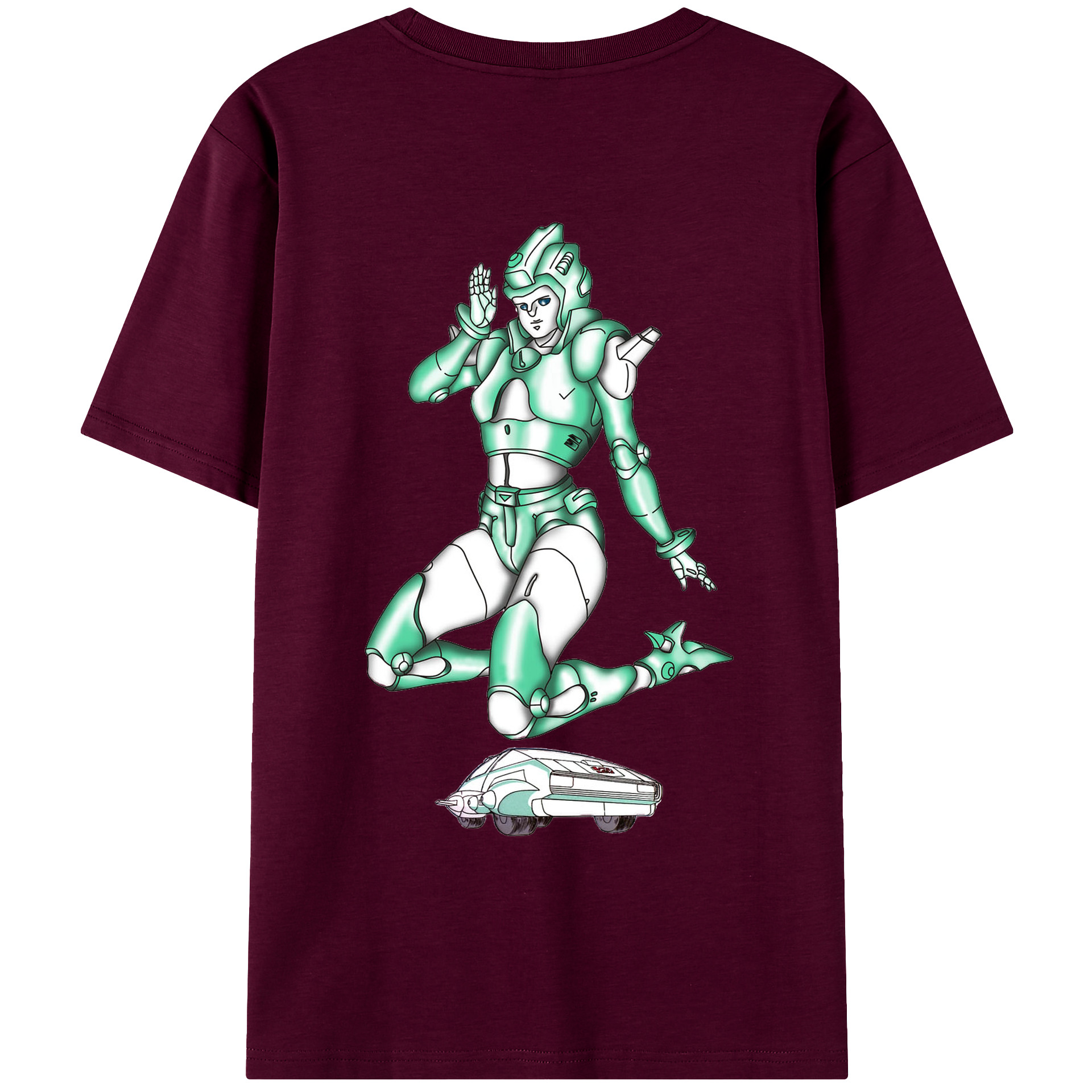 （画像用）  レディース半袖Tシャツ(バックプリント)